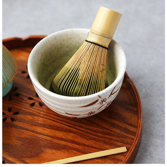 1pc Blending Brush Bamboo for Japanese Green Tea Set Matcha
